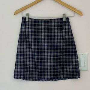 NEVER WORN brandy plaid skirt